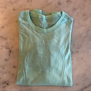 lululemon turquoise swiftly long sleeve
